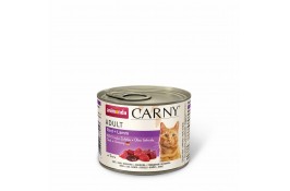 Animonda Carny Adult Beef + Lamb влажный корм с говядиной и ягненком для кошек 200 г