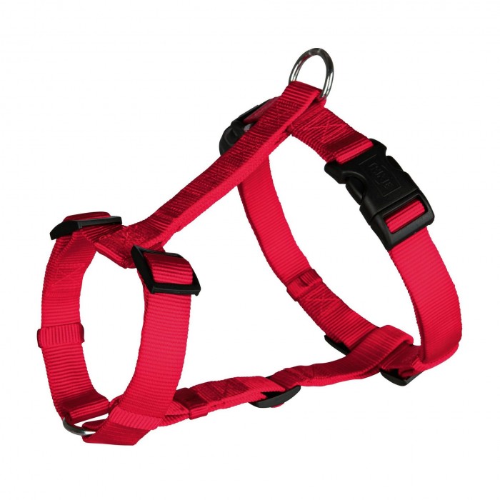Trixie Classic шлея для собак миниатюрных и мини пород (красная) XS-S 30-40см/10мм