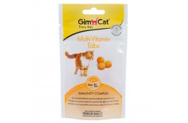 GimCat Multi-Vitamin Tabs - вітамінізовані ласощі для котів, 40 г