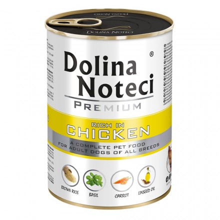 Dolina Noteci Premium влажный корм для собак с курицей 400 г