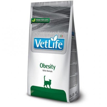Farmina Vet Life Obesity сухий дієтичний корм для кішок із зайвою вагою 0,4 кг