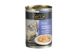 Edel Cat Шматочки з лососем і фореллю в соусі для котів 400g
