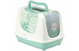 Moderna Trendy Cat Eden закрытый туалет для котов (зеленый)