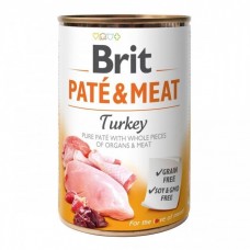 Brit Paté and Meat Dog з індичкою 400 g