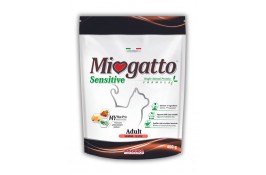 Morando Miogatto Sensitive Monoprotein сухой корм для котов с лососем 400 г