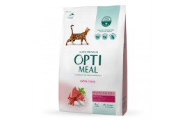 Optimeal Adult Cat High in Veal сухий корм для котів з телятиною 4 кг