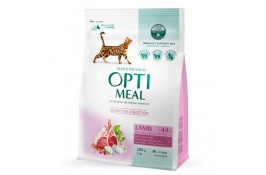 Optimeal Adult Cat Lamb Sensitive сухий корм для котів з ягням 0,2 кг