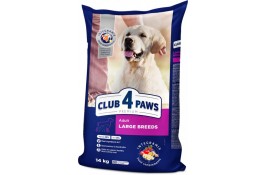 Club 4 Paws Adult Large Breeds Premium сухий корм для собак великих порід з куркою 14 кг