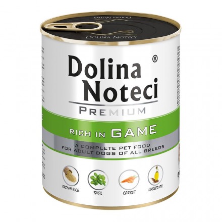 Dolina Noteci Premium вологий корм для собак з дичиною 800 г