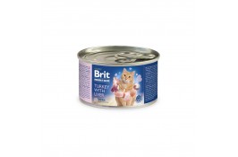 Brit Premium by Nature Cat индейка с печенью 200g