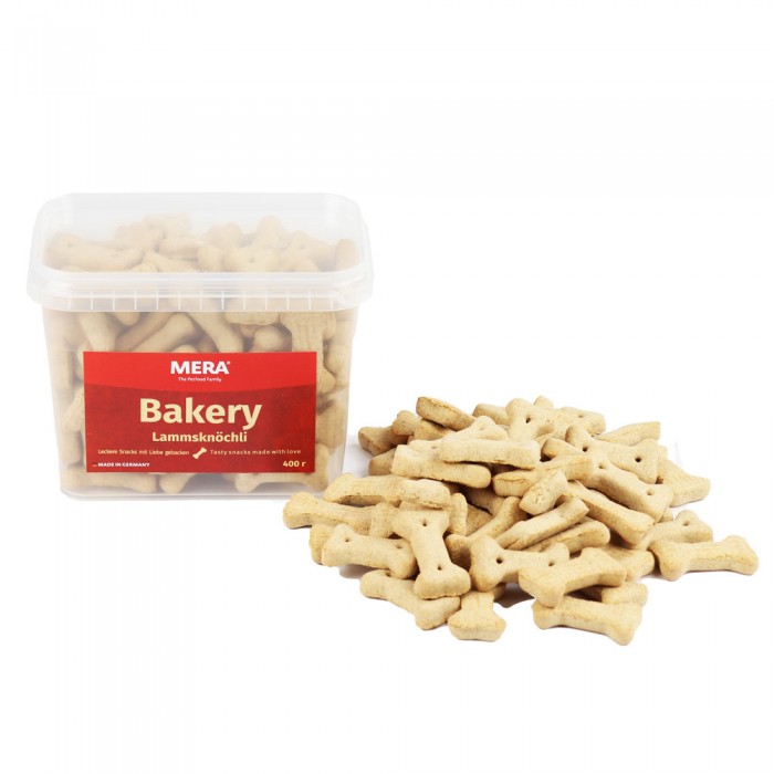 MERA Lammkn&ouml;chli лакомство для собак печенье с ягненком (4,5 см) 400 г
