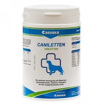 Canina Caniletten витамины для взрослых собак 1 кг/500 таб.
