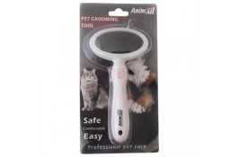 AnimAll Groom пуходерка для собак і котів (рожева)