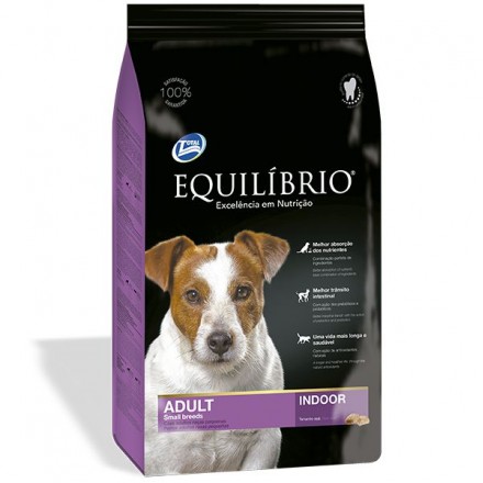 Equilibrio Adult Small Breeds Indoor сухой корм для взрослых собак миниатюрных и мини пород с курицей 4,4 кг