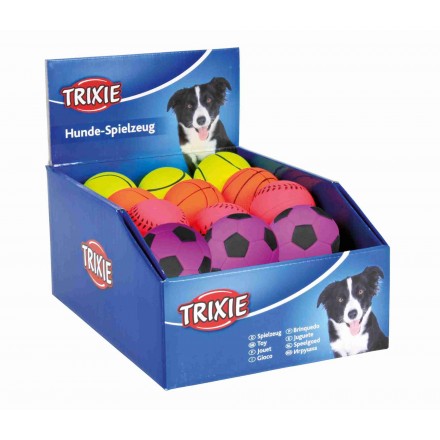 Trixie Neon игрушка для собак мячик 6 см