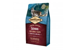 Carnilove Cat Sensitive and Long Hair  з лососем для котів з чутливим травленням 2 kg