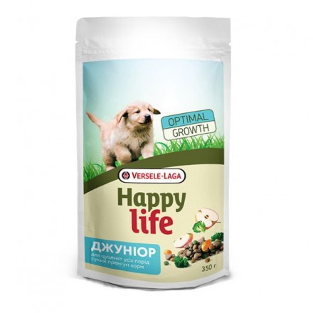 Happy Life Junior with Chicken сухой корм для щенков с курицей 0,35кг