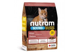 NUTRAM S1 SOUND BW сухой корм для котят с курицей и лососем 1,13 кг