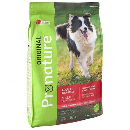 Pronature Original Dog Adult Lamb сухий корм для дорослих собак з ягням 5 кг