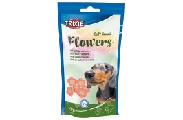 Trixie Flowers лакомство для собак с мясом птицы и ягненком 75г