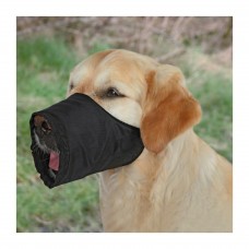 Trixie намордник для собак мини и средних пород (чёрный) S-M 20см/15-36см