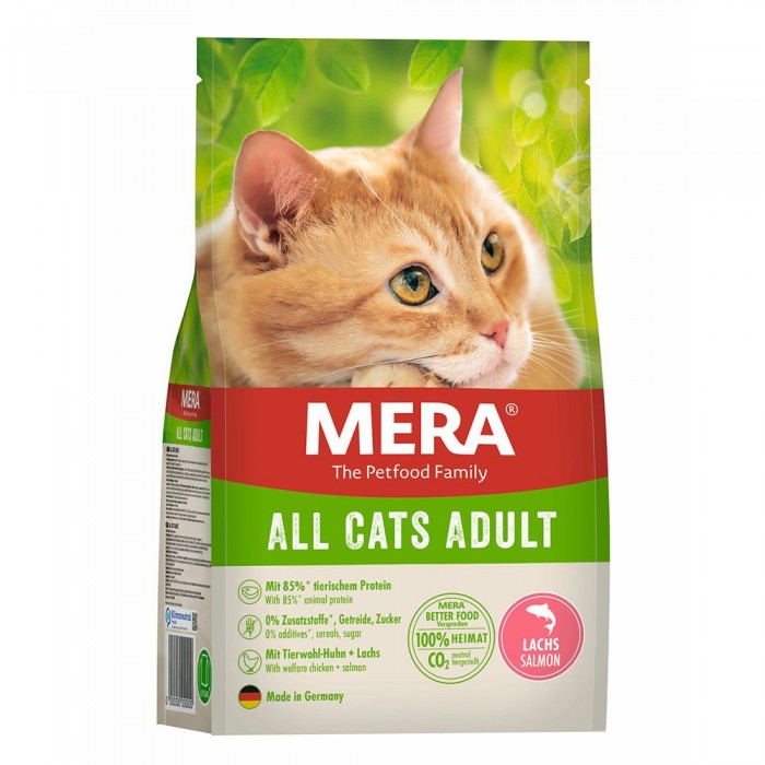 Mera Cats All Adult Salmon (Lachs) сухой корм для котов с лососем 10 кг