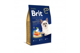 Brit Premium by Nature Cat Adult Salmon 8 кг (для дорослих котів з лососем)