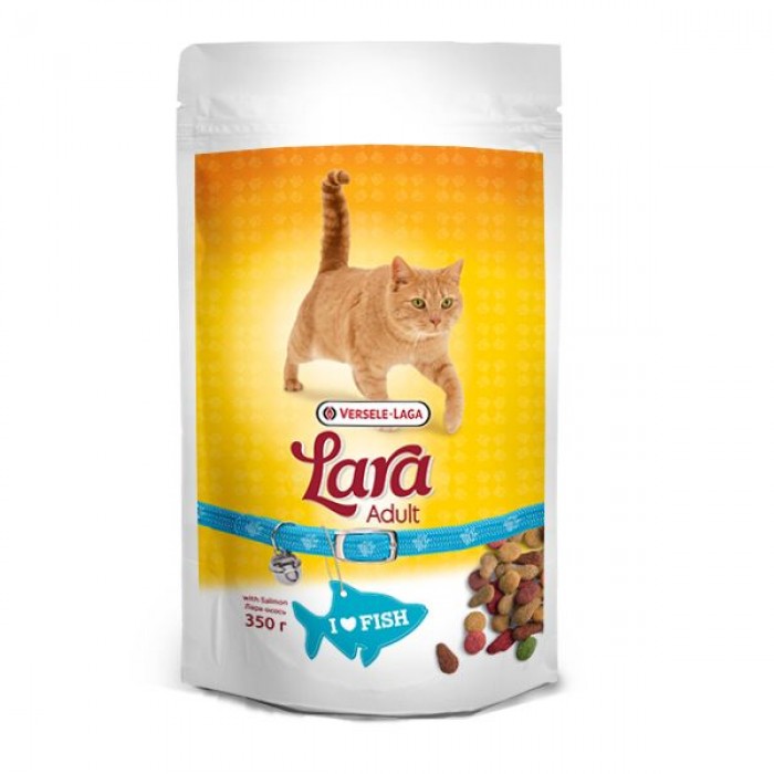 Lara Adult with Salmon сухий корм для дорослих котів з лососем 0,35 кг