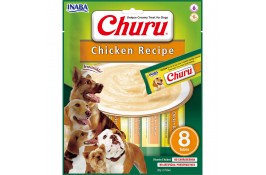 INABA Churu ласощі для собак вершковий мус з куркою 20 г (8шт/уп)