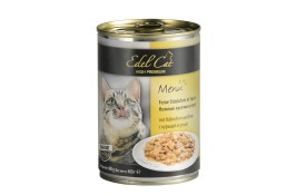 Edel Cat Шматочки з куркою й качкою в соусі для котів 400g