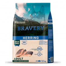 Bravery Herring Large/Medium Adult сухий корм для собак середніх та великих порід з оселедцем 12 кг