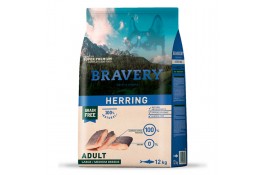 Bravery Herring Large/Medium Adult сухий корм для собак середніх та великих порід з оселедцем 12 кг