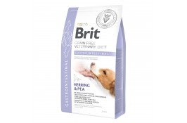 Brit GF VetDiets Dog Gastrointestinal сухий корм для собак з оселедцем, лососем, горохом  2 kg 