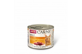 Animonda Carny Adult Beef + Chicken влажный корм с говядиной и курицей для кошек 200 г