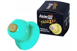 AnimAll CrazZzy 7505 іграшка на присосці для кота "Pig" (синя)