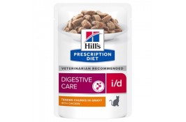 Hill's PD i/d Digestive Care Chicken влажный корм для ухода за пищеварением кошек с курицей 85 г