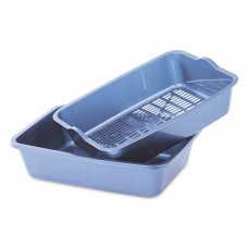 ТМ Природа Барсик туалет для котов глубокий с сеткой 40х30х11 см