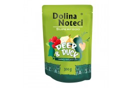 Dolina Noteci Superfood вологий корм для cобак з олениною та качкою 300 г