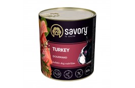Savory Dog Gourmand індичка 800g