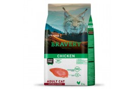 Bravery Chicken Adult Cat Sterilized сухой корм для стерилизованных кошек с курицей 2 кг