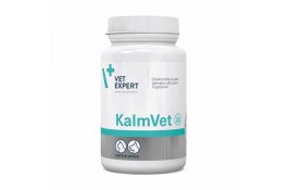 Vet Expert KalmVet пищевая добавка для собак и кошек для уменьшения симптомов стресса 60 капс.