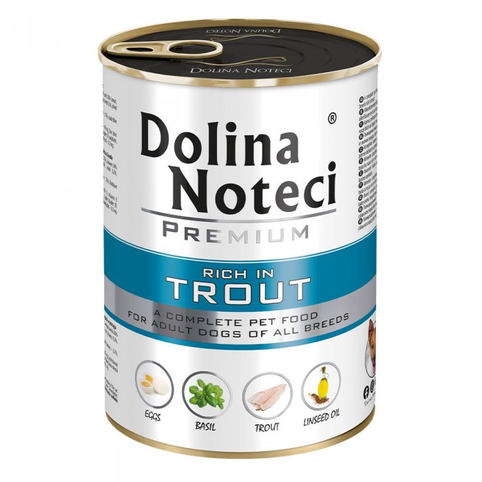 Dolina Noteci Premium вологий корм для собак з фореллю 400 г