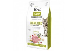 Brit Care Cat by Nutrition Sterilized Immunity Support для стерилизованных кошек со свининой 7 кг