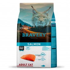 Bravery Salmon Adult Cat сухой корм для кошек с лососем 7 кг