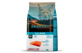 Bravery Salmon Adult Cat сухой корм для кошек с лососем 7 кг