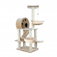 Trixie Allora когтеточка для кошек комплексная бежевая 176 см