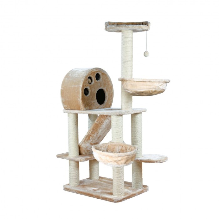 Trixie Allora когтеточка для кошек комплексная бежевая 176 см