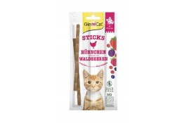 GimCat Superfood Duo-Sticks з куркою та ягодами для котів 3 шт.