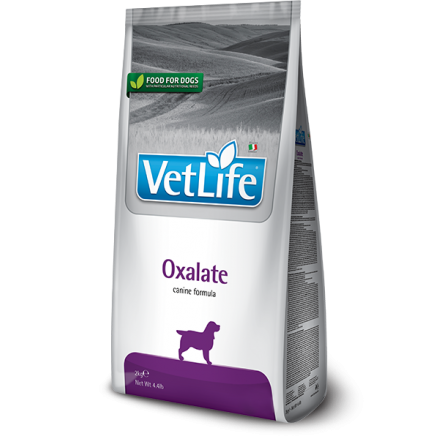 Farmina Vet Life Oxalate сухой корм для сокращения образования оксалатов при мочекаменной болезни собак 2 кг