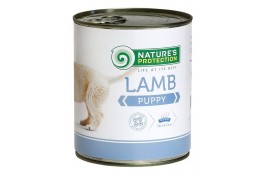 Nature's Protection Puppy Lamb влажный корм для щенков с ягненком 400 г*6шт.